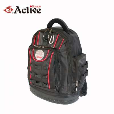 backpack tool bag with hard base